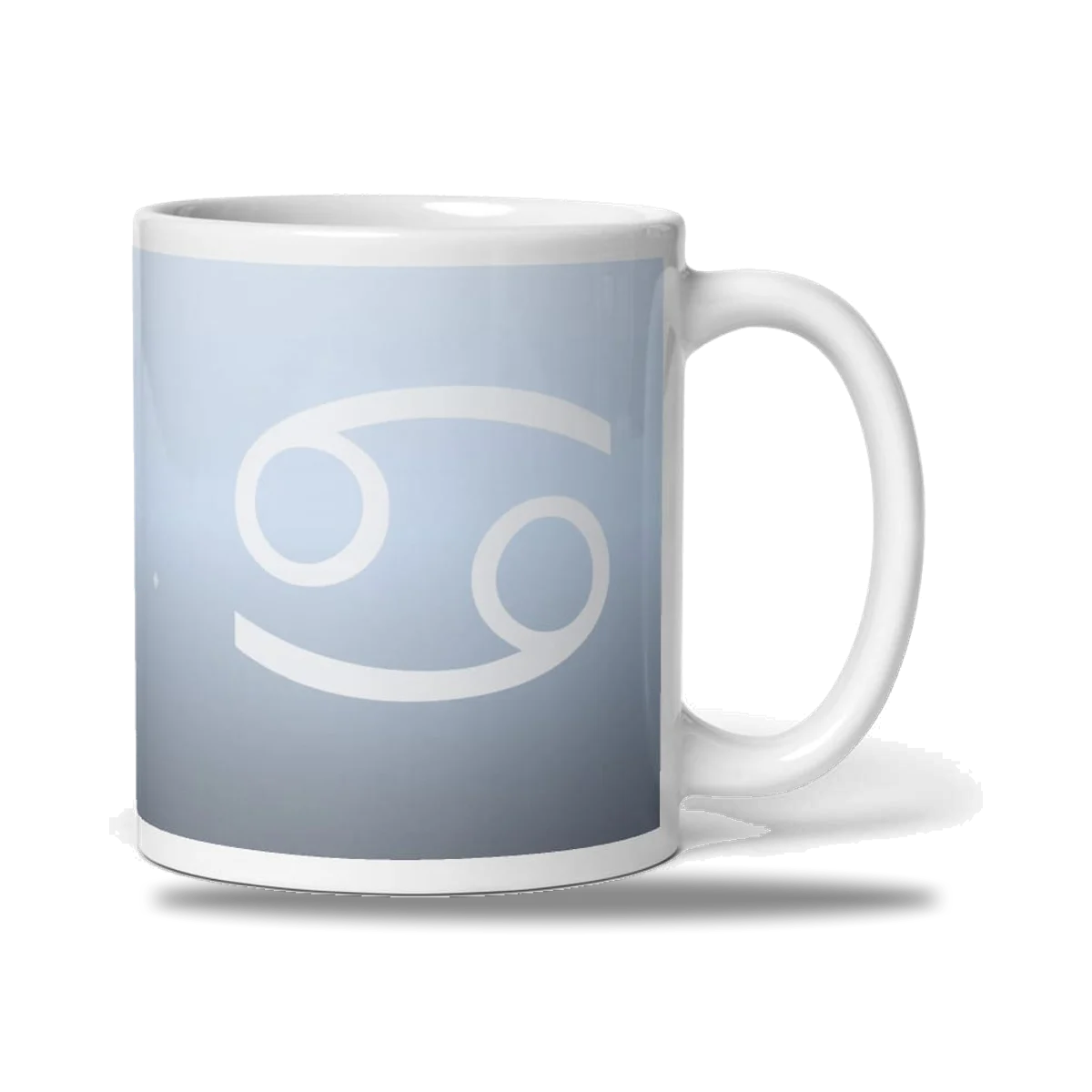 Cancer Zodiac Mug in Luminous Periwinkle