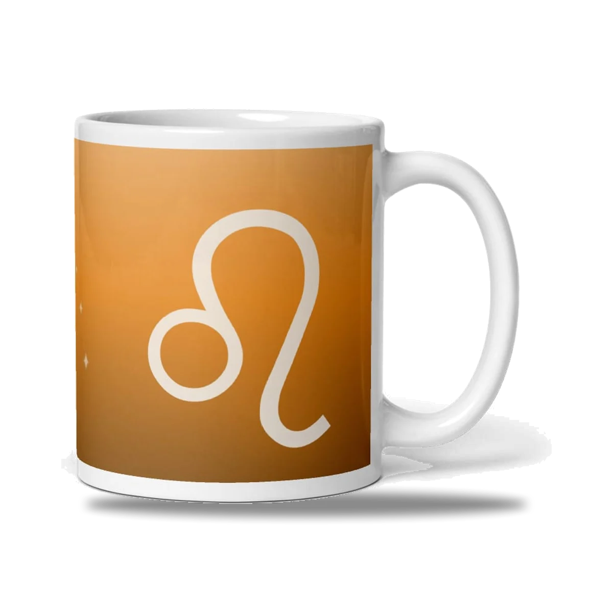 Leo Zodiac Mug in Kindled Terracotta